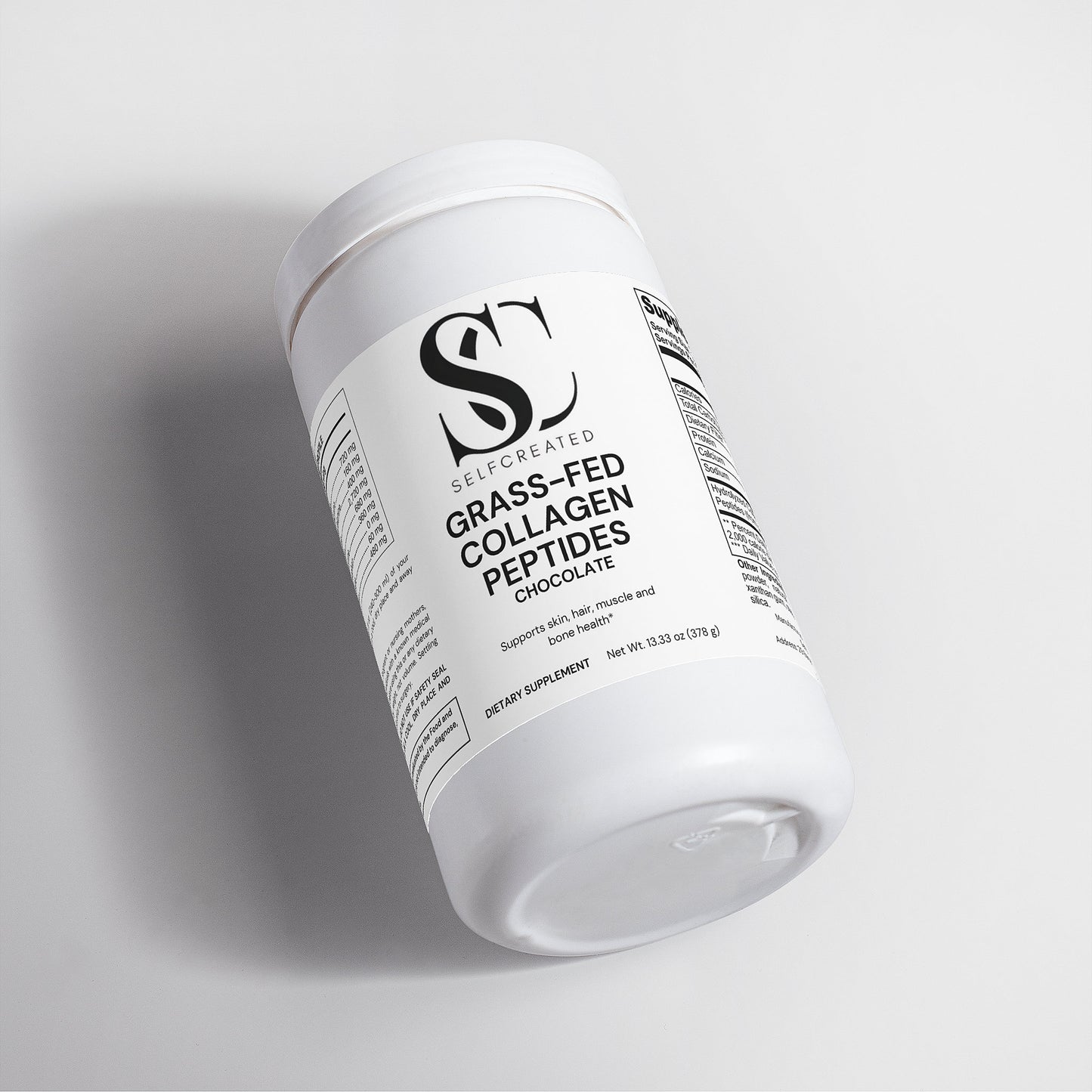 Grass-Fed Collagen Peptides Powder (Chocolate)