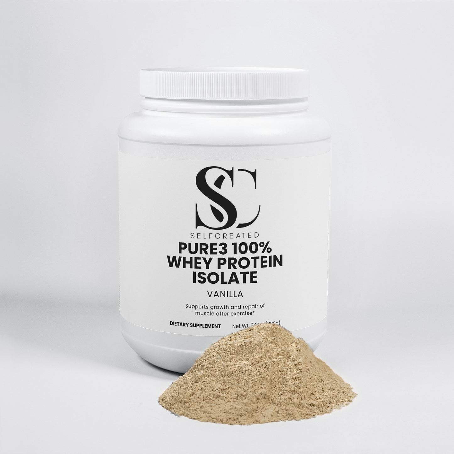 Pure3 100% Whey Protein Isolate (Vanilla)