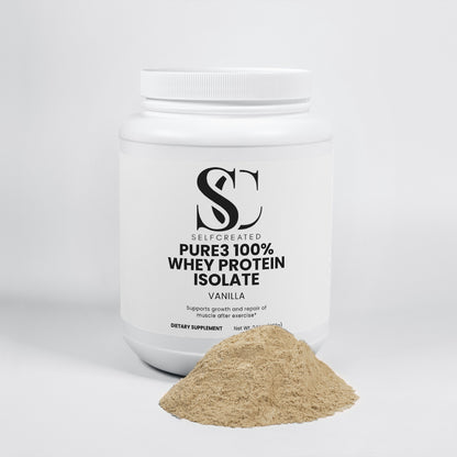Pure3 100% Whey Protein Isolate (Vanilla)