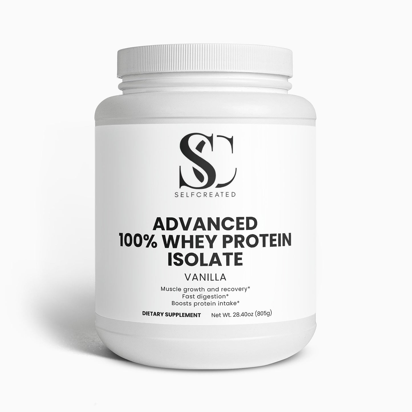 Advanced 100% Whey Protein Isolate (Vanilla)