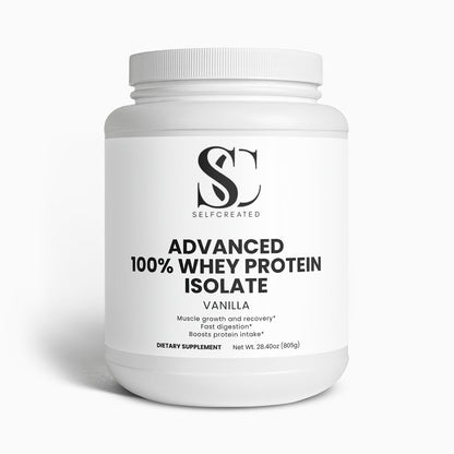 Advanced 100% Whey Protein Isolate (Vanilla)